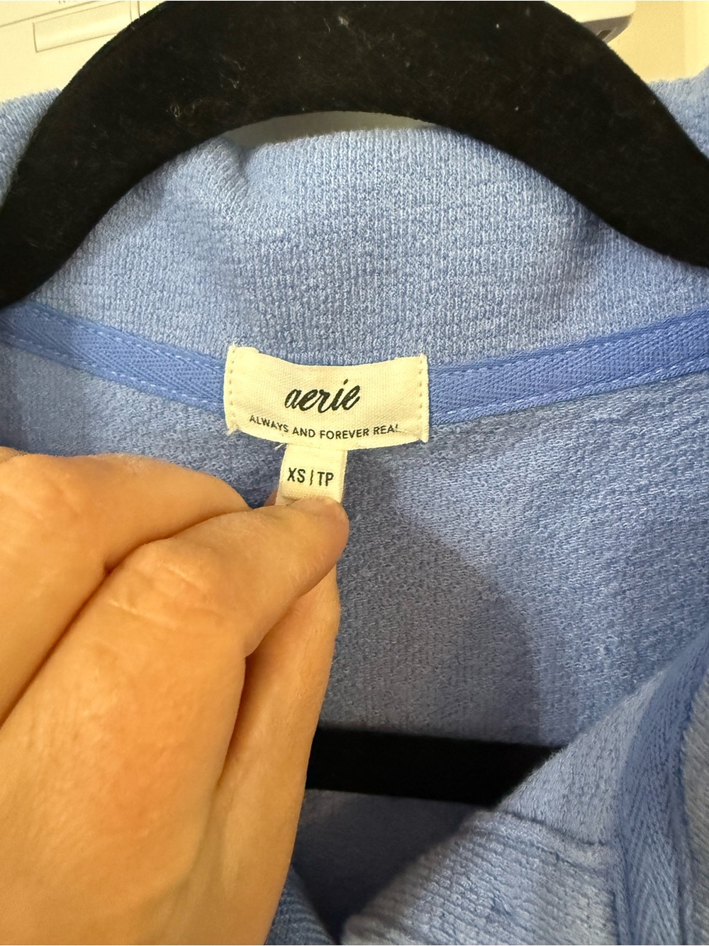 Aerie Soft Life Button Sweatshirt - Picture 7 of 9
